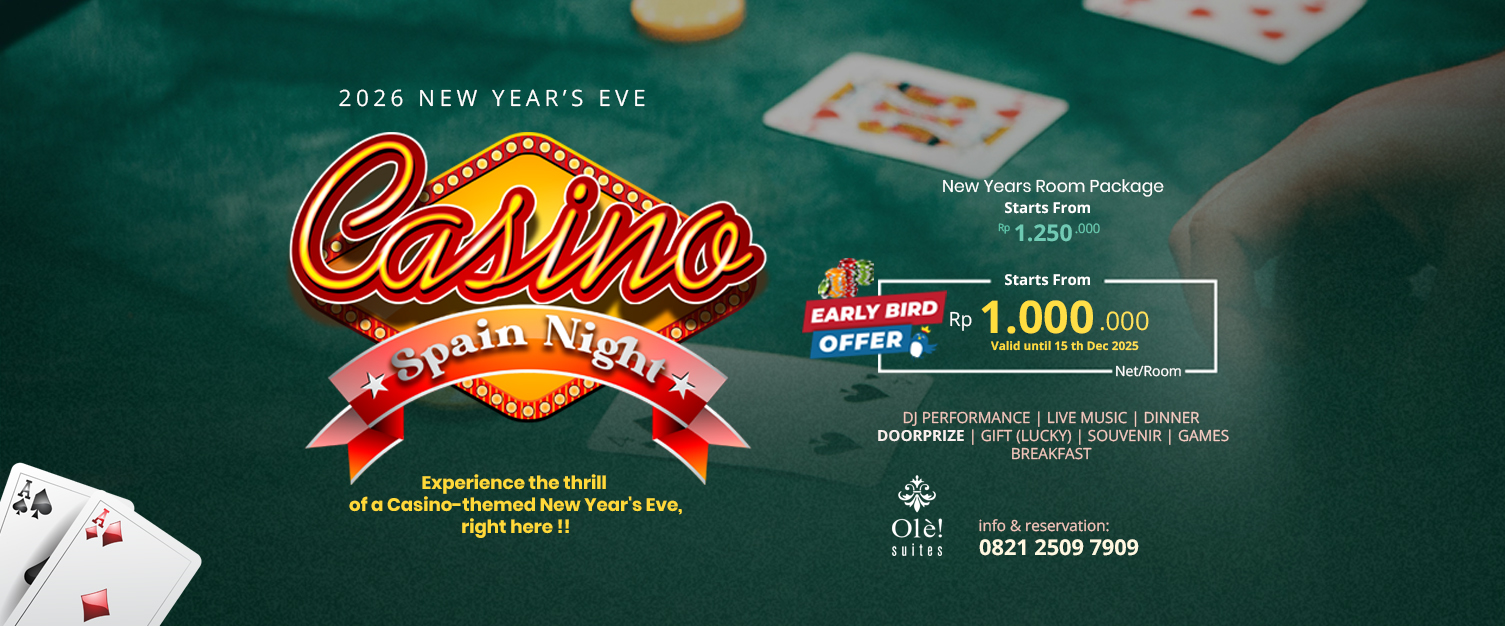 Early Bird New Year 2026 - Casino Spain Night